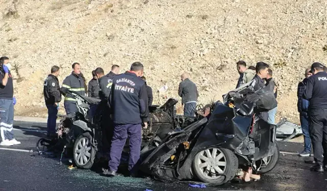 Gaziantep'te zincirleme kaza; 1 ölü, 6 yaralı