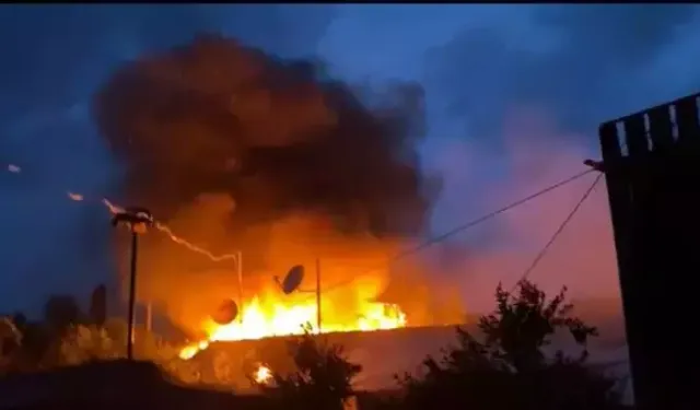 Restoran Yangın Meydana Geldi