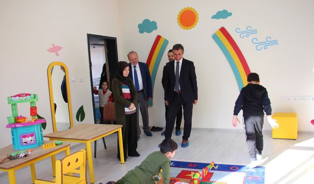 Erbaa İlçe Milli Eğitim Müdürü Yeni Açılan Özel Eğitim Okulunu Ziyaret Etti