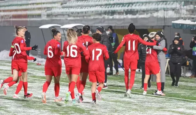 A Milli Kadın Futbol Takımı, 5’te 5 Yaptı