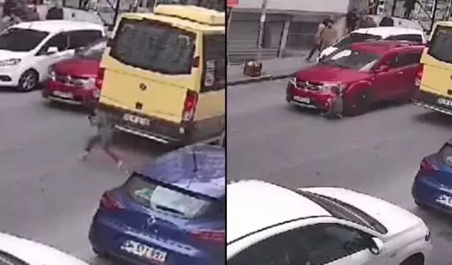 Güngören'de Yola Atlayan Çocuğa Otomobil Çarptı