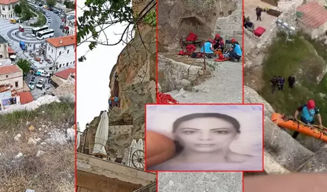 Balayı İçin Geldiği Kapadokya'da, Tarihi Kalede 3 Metreden Düşüp Ayağını Kırdı