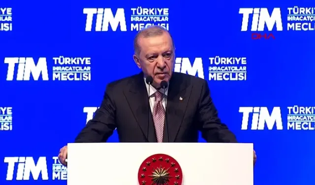 Cumhurbaşkanı Erdoğan: 2023 Yılını Toplam 355 Milyar Dolar İhracatla Kapattık