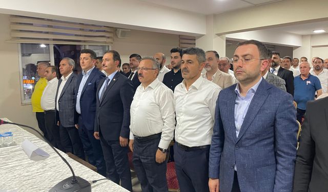 Ak Parti Erbaa Divan Kurulu Toplantısına Yoğun Katılım