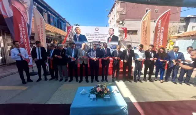 Temel Atma Töreni ve Yeni Meslek Yüksekokulu Binası