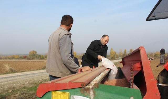 Tokat’ta Yerli ve Milli Tohumlar Ekilmeye Devam Ediyor