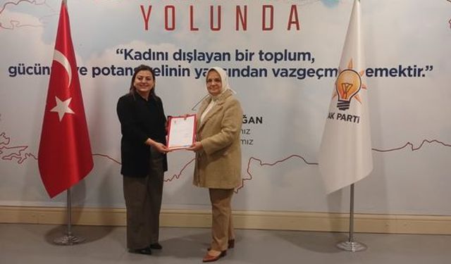 Erbaa Ak Parti İlçe Kadın Kolları Başkanlığı'na Pınar Demiröz Bostancı Atandı