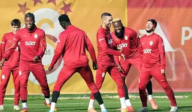 Galatasaray, AZ Alkmaar Maçı Hazırlıklarını Sürdürüyor