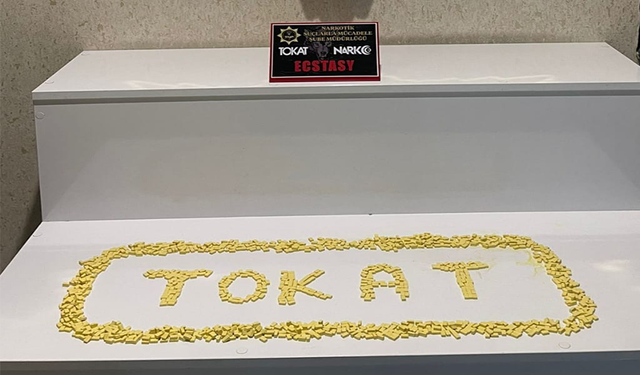 Tokat'ta Uyuşturucu Operasyonu: Rekor Miktarda Ecstasy Ele Geçirildi