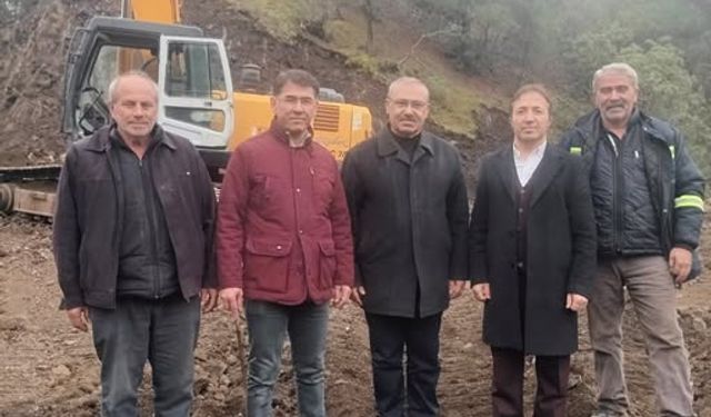 Erbaa’ya Yeni Bir Bağlantı: Kale-Narlıdere Köyleri Arasında Yol Çalışmaları Sürüyor