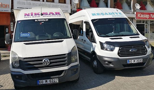 Erbaa’da İlçeler Arası Minibüs Fiyatlarında Henüz Değişiklik Yapılmadı