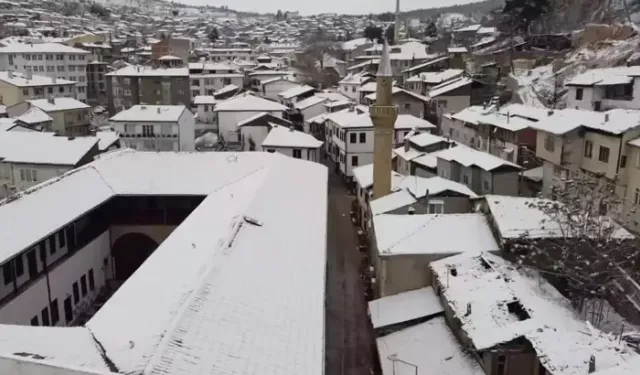 Tokat’ta Kar Yağışı Etkili Oldu!