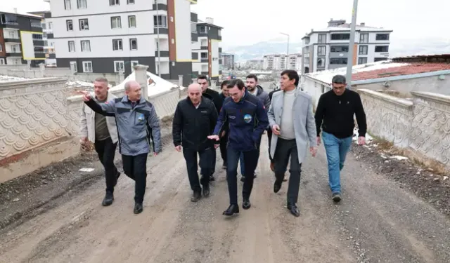 Başkan Yazıcıoğlu Güneşli Mahallesi’nde İncelemede Bulundu