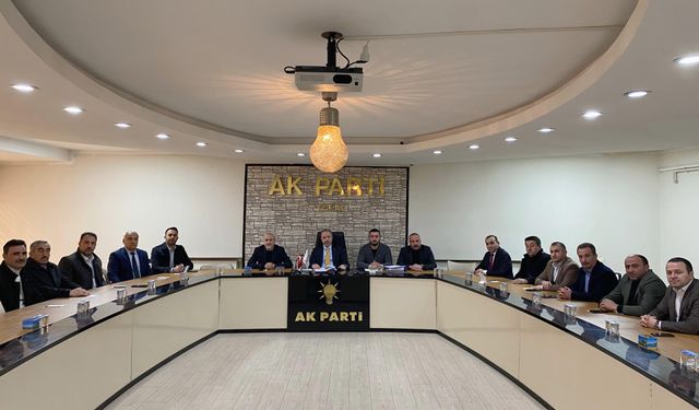 AK Parti Tokat İl Başkanı Adem Dizer: "Durmak, Dinlenmek Yok!"