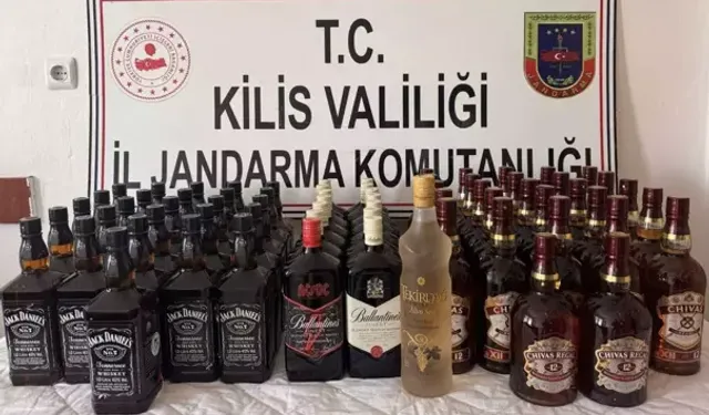 Araç Bagajından 68 Şişe Kaçak İçki Çıktı!
