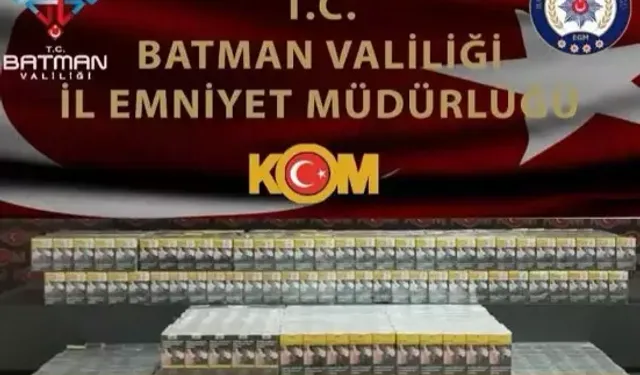 TIR ve İşyerleri Basıldı: 2.600 Paket Kaçak Sigara Bulundu!