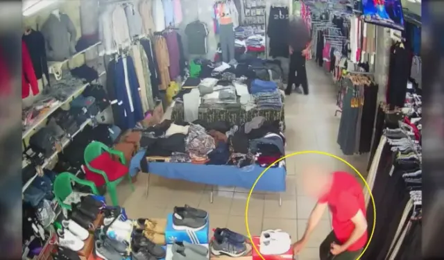 Ayakkabı Çaldılar, Polis Anında Yakaladı!