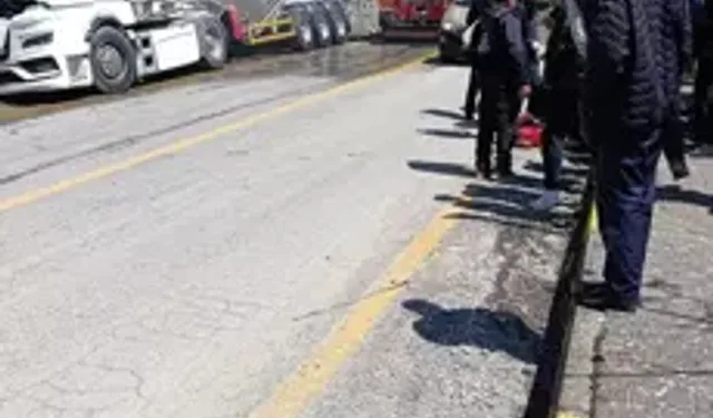 Freni Patlayan Beton Mikseri Büyük Tehlike Yarattı