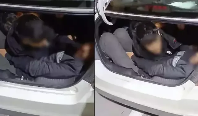 Otomobilden 7 Kaçak Göçmen Çıktı; 4 Gözaltı