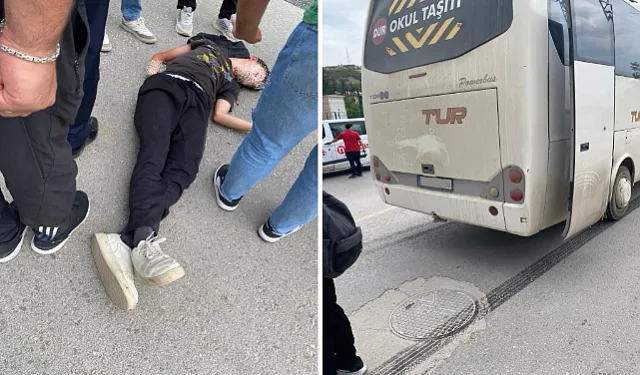 Niksar’da Feci Kaza: Okul Servisi Küçük Çocuğa Çarptı!