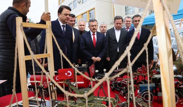 Erbaa Mesleki ve Teknik Anadolu Lisesi, Mesleki Tanıtım Günleri’nde İlgi Odağı Oldu