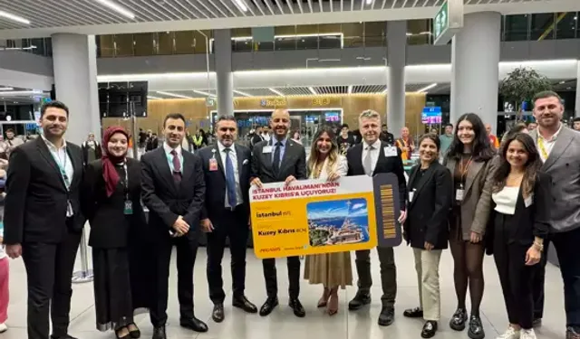 Pegasus, İstanbul’dan KKTC Ercan’a Uçuşlara Başladı