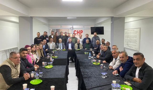 STK Başkanlarından CHP Erbaa İlçe Teşkilatına Hayırlı Olsun Ziyareti