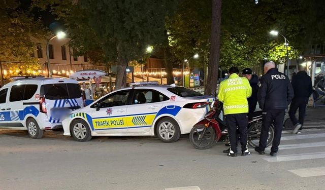 Erbaa Trafik Ekiplerinden İlçenin Farklı Noktalarında Sıkı Denetim