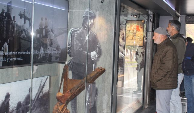 Çanakkale Savaşları Mobil Müzesi” Erbaa’da Ziyarete Açıldı