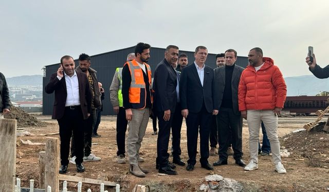 Tokat Yeşil Sanayi Sitesi Projesinde Çalışmalar Hız Kazandı