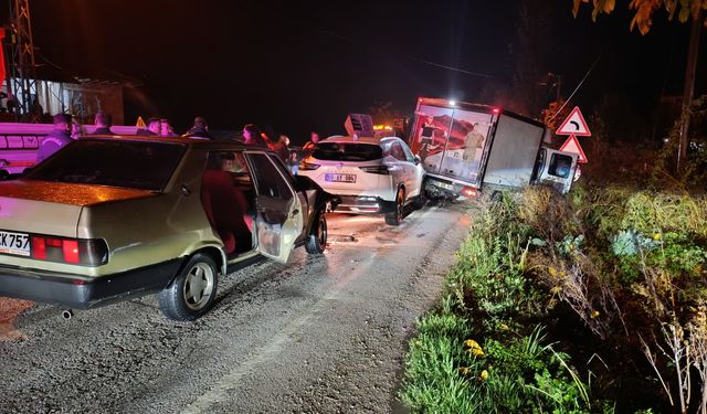 Tokat–Niksar Karayolunda Zincirleme Kaza