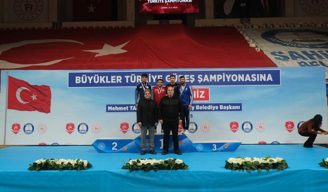 Erbaa’lı Genç Sporcu Ahmet Duman, Türkiye Şampiyonu Oldu