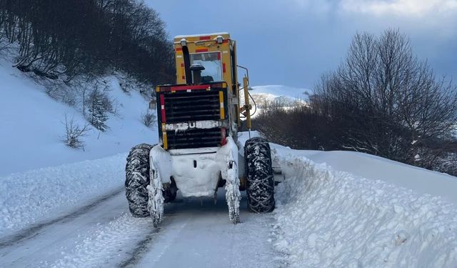 Tokat’ta Kar Mesaisi: İl Özel İdaresi Yolları Açıyor