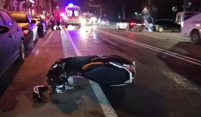 Motosiklet ile Otomobil Çarpıştı: O.A Hayatını Kaybetti