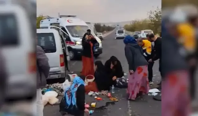 Hafif Ticari Araç ile Otomobil Çarpıştı: 11 Yaralı