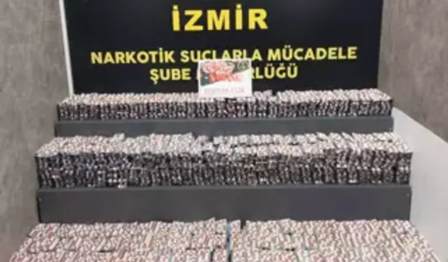 55 Bin Sentetik Ecza Hap Ele Geçirildi: 2 Tutuklama