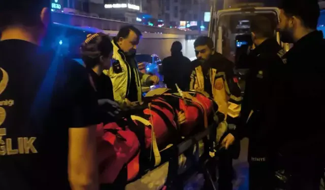 Alt Geçitte Motosiklet Kazası: 1 Yaralı