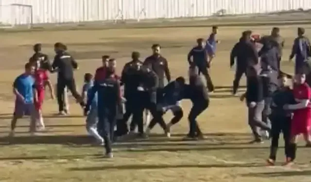 Amatör Maçta Gerginlik Kavgaya Dönüştü: 5 Kişi Yaralandı