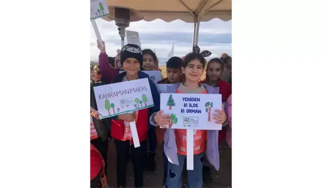 ‘81 İlde 81 Orman’ Kahramanmaraş’ta 30 Bin Fidanla Sürüyor
