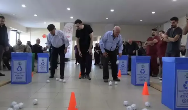 Huzurevi Sakinlerinden ‘Sıfır Atık’ Etkinliği