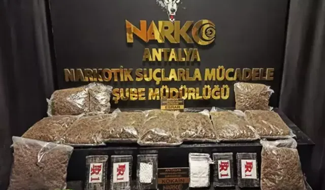 18 Kilo Uyuşturucu Ele Geçirildi: 4 Tutuklama