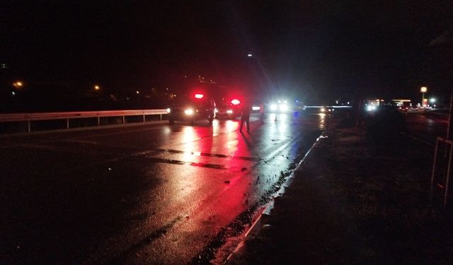 Tokat'ta Otomobilin Çarptı Yaya Öldü