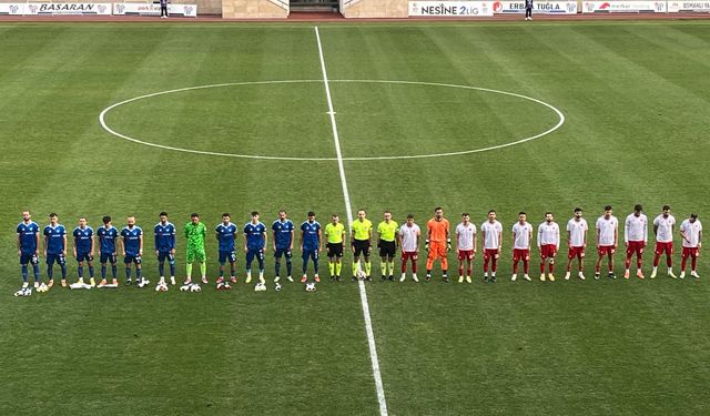 Erbaaspor İlk Yarıyı 1-1 Eşitlikle Tamamladı