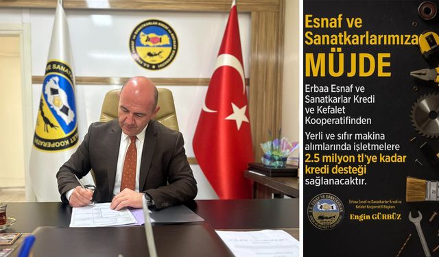 Erbaa Esnafı İçin 2,5 Milyon TL Kredi Desteği! Başvurular 2026’da Başlıyor