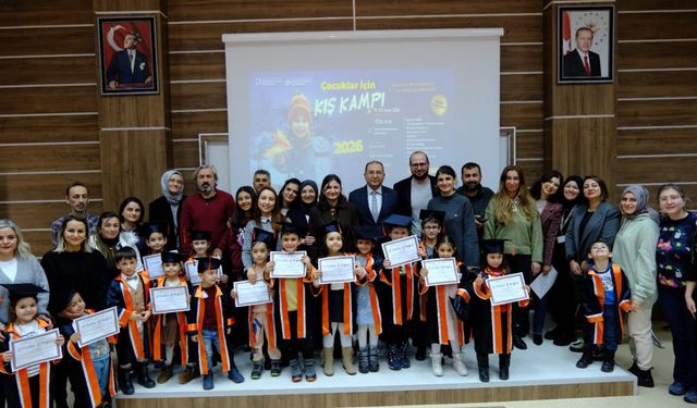 TOGÜ Çocuk Eğitimi Kış Kampı 2026 Programı Mezuniyet Töreniyle Sona Erdi