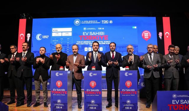 Tokat’ta TOKİ Heyecanı Sona Erdi: 34 Bin Başvurudan 3.392 Kişi Konut Sahibi Oldu!