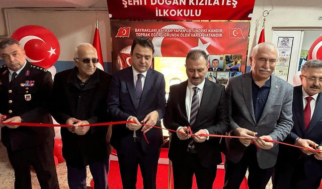 Tokatlı Şehit Jandarma Uzman Onbaşı Doğan Kızılateş’in İsmi İlkokuluna Verildi