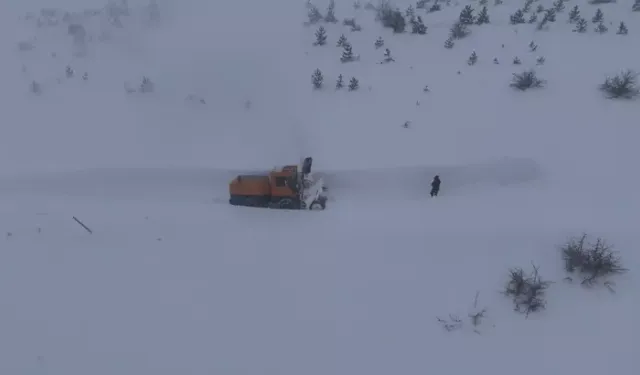 Elazığ’da 113 Köy Yolu Kar Nedeniyle Kapandı