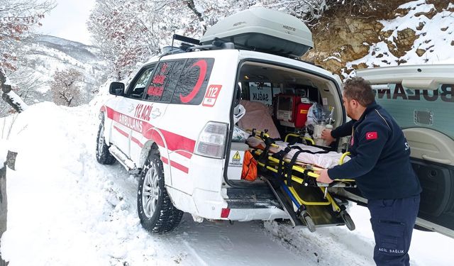 Erbaa’da 90 Yaşındaki Hasta İçin Seferberlik!