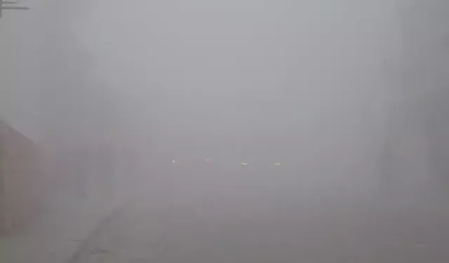 Mardin’de Yoğun Sis: Görüş 15 Metreye Düştü